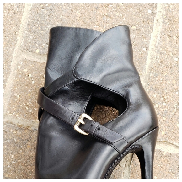 B Brian Atwood Factorium Leather Booties - Picture 4 of 10